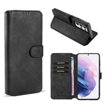 Laden Sie das Bild in den Galerie-Viewer, Wallet Stand PU Leather Case For Samsung Galaxy S21 Ultra(5G) - Libiyi