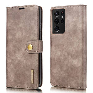 Samsung Galaxy S21 Ultra Magnetic 2-in-1 Detachable Leather Wallet Case - Libiyi