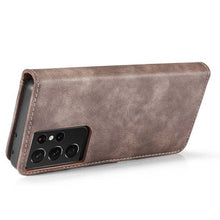 Laden Sie das Bild in den Galerie-Viewer, Samsung Galaxy S21 Ultra Magnetic 2-in-1 Detachable Leather Wallet Case - Libiyi