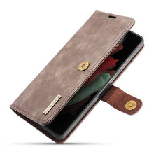 Laden Sie das Bild in den Galerie-Viewer, Samsung Galaxy S21 Ultra Magnetic 2-in-1 Detachable Leather Wallet Case - Libiyi