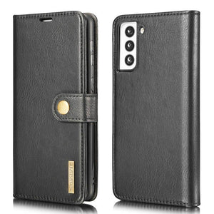 Magnetic Detachable Leather Wallet Case For Samsung S/N Series - Libiyi