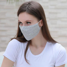 Charger l&#39;image dans la galerie, Fashion shiny Facewashable And Reusable Outdoor Sequined Cover Face-Mask - Libiyi