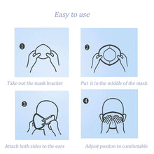 Load image into Gallery viewer, Shield 3D Mask Bracket for Kids and Adults(5PCS) - Libiyi