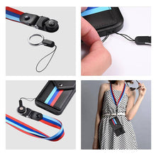 Laden Sie das Bild in den Galerie-Viewer, Lanyard Leather Wallet Card Holder Stand Phone Case For Samsung Galaxy - Libiyi