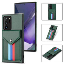 Carregar imagem no visualizador da galeria, Lanyard Leather Wallet Card Holder Stand Phone Case For Samsung Galaxy - Libiyi