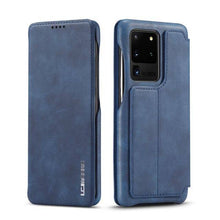 Carregar imagem no visualizador da galeria, Magnetic Leather Wallet Card Slot Case for Samsung - Libiyi