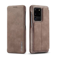 Carregar imagem no visualizador da galeria, Magnetic Leather Wallet Card Slot Case for Samsung - Libiyi