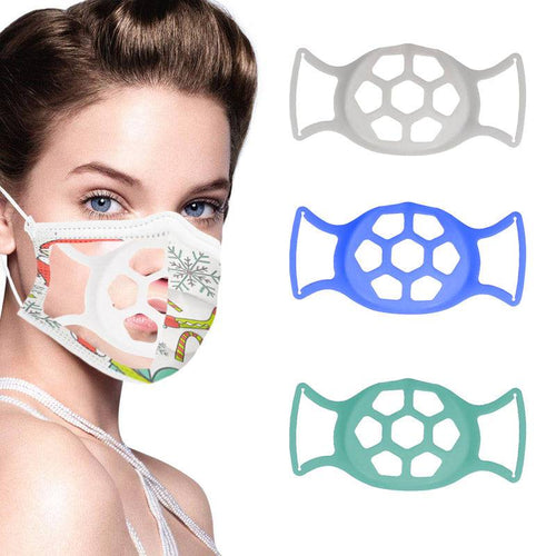 3D Softer Face Mask Bracket for More Breathing Space - Libiyi