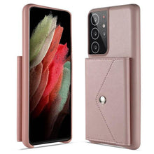 Carregar imagem no visualizador da galeria, Multifunction PU Leather Flip Wallet Case for Samsung - Libiyi