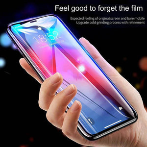 2 PACK-0.3mm Full Coverage Tempered Glass Screen Protector For iPhone - Libiyi