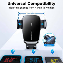 Load image into Gallery viewer, 15W Qi Car Phone Holder Wireless Car Charger - Libiyi