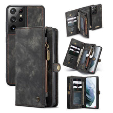 Cargar imagen en el visor de la galería, Multifunctional Wallet PU Leather Case for Galaxy - Libiyi