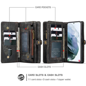 Multifunctional Wallet PU Leather Case for Galaxy - Libiyi