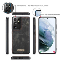 Cargar imagen en el visor de la galería, Multifunctional Wallet PU Leather Case for Galaxy - Libiyi