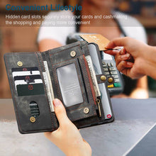 Cargar imagen en el visor de la galería, Multifunctional Wallet PU Leather Case for Galaxy - Libiyi