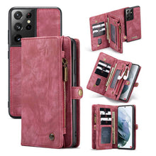 Cargar imagen en el visor de la galería, Multifunctional Wallet PU Leather Case for Galaxy - Libiyi