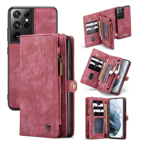 Multifunctional Wallet PU Leather Case for Galaxy - Libiyi