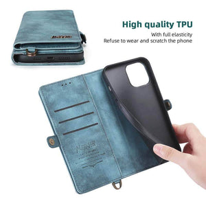 Cardholder Wrist Leather Phone Case for iPhone - Libiyi