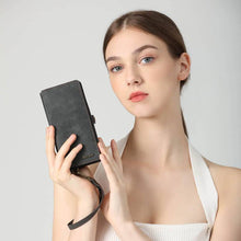 Laden Sie das Bild in den Galerie-Viewer, Cardholder Wrist Leather Phone Case for iPhone - Libiyi