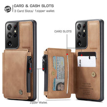 Laden Sie das Bild in den Galerie-Viewer, Multifunctional Wallet Phone Case For Galaxy - Libiyi