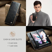 Load image into Gallery viewer, Luxury Flip Leather Card Slots Phone Case for Galaxy Z Fold 3 5G - Libiyi