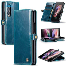 Laden Sie das Bild in den Galerie-Viewer, Luxury Flip Leather Card Slots Phone Case for Galaxy Z Fold 3 5G - Libiyi