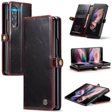 Laden Sie das Bild in den Galerie-Viewer, Luxury Flip Leather Card Slots Phone Case for Galaxy Z Fold 3 5G - Libiyi