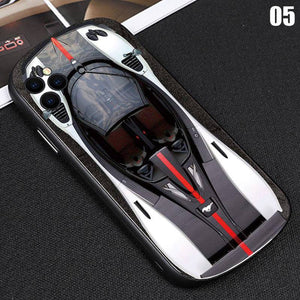 2022 3D Elliptical Glass Racing Car iPhone Case - Libiyi