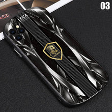 Load image into Gallery viewer, 2022 3D Elliptical Glass Racing Car iPhone Case - Libiyi