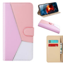 Charger l&#39;image dans la galerie, Three Color Matching Wallet Phone Case For Samsung - Libiyi