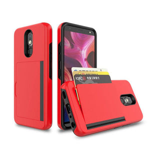 Armor Protective Card Holder Case for LG - Libiyi