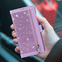 Charger l&#39;image dans la galerie, Bling Wallet Leather Case for Samsung S21 - Keilini