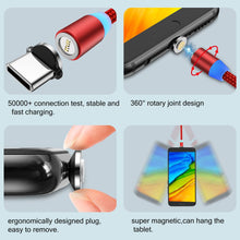 Charger l&#39;image dans la galerie, New 3-in-1 Magnetic Charging Cable - Libiyi