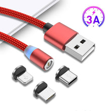 Carregar imagem no visualizador da galeria, New 3-in-1 Magnetic Charging Cable - Libiyi