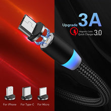 Charger l&#39;image dans la galerie, New 3-in-1 Magnetic Charging Cable - Libiyi