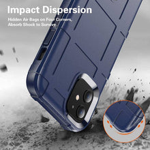 Laden Sie das Bild in den Galerie-Viewer, Thick Solid Armor Tactical Protective Case For iPhone 12mini - Libiyi