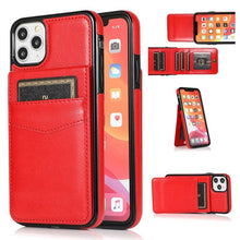 Laden Sie das Bild in den Galerie-Viewer, Classic 6 Card Slots Wallet Phone Case For iPhone - Libiyi