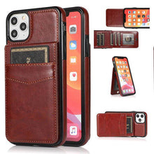 Laden Sie das Bild in den Galerie-Viewer, Classic 6 Card Slots Wallet Phone Case For iPhone - Libiyi