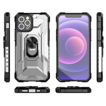 Carregar imagem no visualizador da galeria, Magnetic Metal Finger Ring Holder Armor Case For iPhone - Libiyi