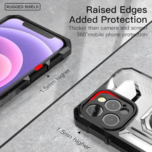 Charger l&#39;image dans la galerie, Magnetic Metal Finger Ring Holder Armor Case For iPhone - Libiyi