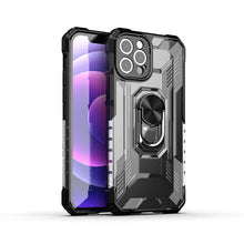 Charger l&#39;image dans la galerie, Magnetic Metal Finger Ring Holder Armor Case For iPhone - Libiyi