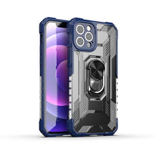 Cargar imagen en el visor de la galería, Magnetic Metal Finger Ring Holder Armor Case For iPhone - Libiyi