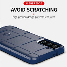 Cargar imagen en el visor de la galería, TPU Thick Solid Rough Armor Tactical Protective Cover Case For Samsung S21 - Libiyi