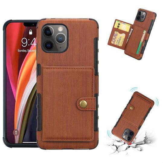 Security Copper Button Protective Case For iPhone 11 Pro - Libiyi