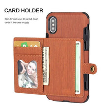 Laden Sie das Bild in den Galerie-Viewer, Security Copper Button Protective Case For iPhone - Libiyi