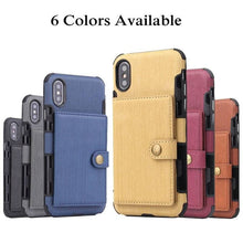 Laden Sie das Bild in den Galerie-Viewer, Security Copper Button Protective Case For iPhone - Libiyi