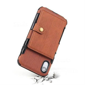 Security Copper Button Protective Case For iPhone XR - Libiyi