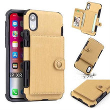 Charger l&#39;image dans la galerie, Security Copper Button Protective Case For iPhone XR - Libiyi