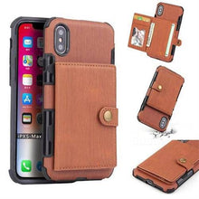 Load image into Gallery viewer, Security Copper Button Protective Case For iPhone Xs Max - Libiyi