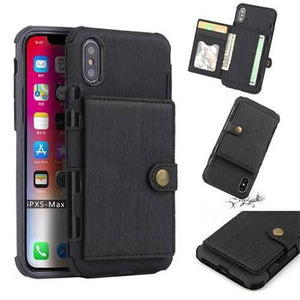 Security Copper Button Protective Case For iPhone Xs Max - Libiyi